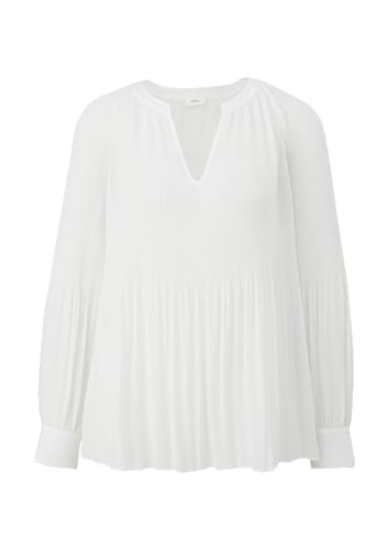 S.Oliver BLACK LABEL Damen 2102619 Bluse, Creme, 38 EU von s.Oliver BLACK LABEL