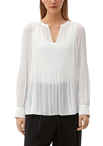 s.Oliver Damen 2102619 Bluse, 0200 creme, 46 von s.Oliver BLACK LABEL