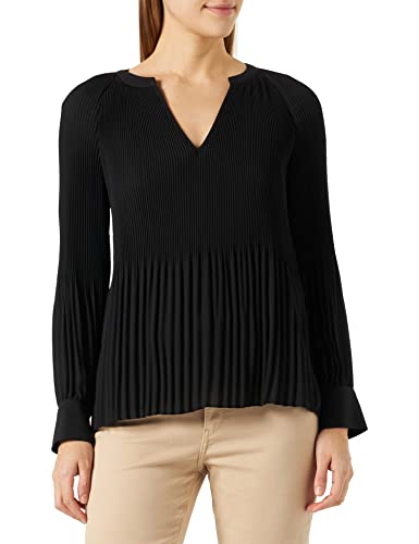 s.Oliver Damen 2102619 Bluse, 9999 schwarz, 36 von s.Oliver BLACK LABEL