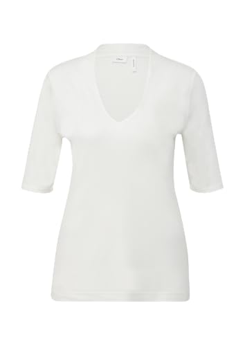 s.Oliver Damen 10.2.20.12.130.2122592 T-Shirt, 200 creme, 32 von s.Oliver BLACK LABEL