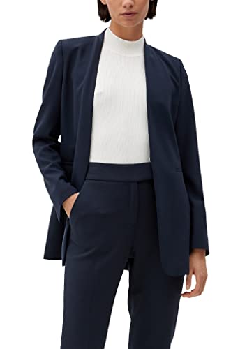 s.Oliver BLACK LABEL Damen 10.2.20.15.152.2121908 Blazer, Dunkelblau, 48 EU von s.Oliver BLACK LABEL