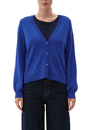 s.Oliver BLACK LABEL Damen 10.2.20.17.172.2118898 Cardigan, Cobalt Blue, 48 von s.Oliver BLACK LABEL