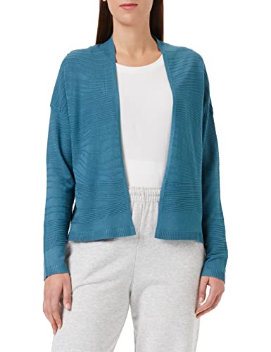 s.Oliver BLACK LABEL Damen 10.2.20.17.172.2124236 Strickjacke, Blue Green, 40 von s.Oliver BLACK LABEL