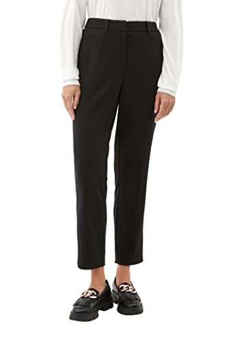 s.Oliver BLACK LABEL Damen 10.2.20.18.180.2121221 Pants, Schwarz, 48 EU von s.Oliver BLACK LABEL