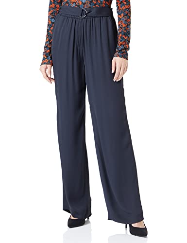 s.Oliver BLACK LABEL Damen 10.2.20.18.180.2121991 Pants, Blau, 48 EU von s.Oliver BLACK LABEL