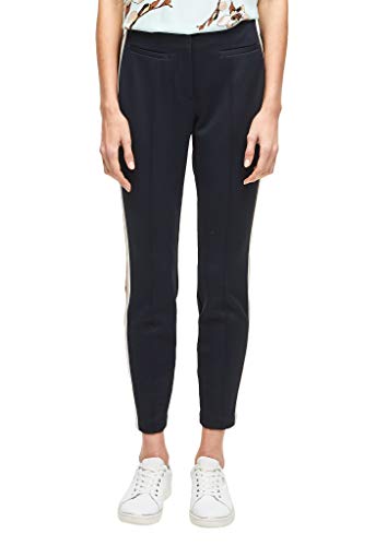 s.Oliver BLACK LABEL Damen 150.10.002.18.180.2039576 Hose, dark navy, 40 von s.Oliver BLACK LABEL