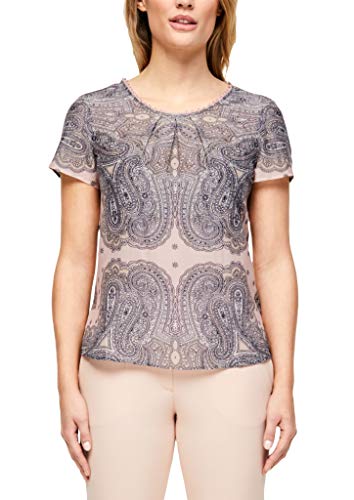 s.Oliver BLACK LABEL Damen 150.10.004.10.100.2014423 Bluse, 42A1 Paisley Print, 40 von s.Oliver BLACK LABEL