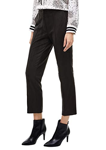 s.Oliver BLACK LABEL Damen 150.10.010.18.180.2059991 Hose, True Black, 36 von s.Oliver BLACK LABEL