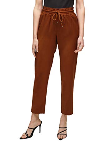 s.Oliver BLACK LABEL Damen 150.10.103.18.180.2064616 Hose, Brown, 46 von s.Oliver BLACK LABEL