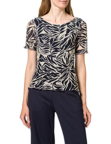 s.Oliver BLACK LABEL Damen 150.10.106.12.130.2101979 T-Shirt, beige, 36 von s.Oliver BLACK LABEL