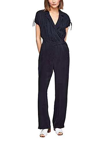 s.Oliver BLACK LABEL Damen 150.10.106.20.201.2065196 Overall, Dark Navy, 42 von s.Oliver BLACK LABEL