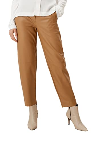 s.Oliver BLACK LABEL Damen 150.10.202.18.180.2110687 Pants, Camel, 38 EU von s.Oliver BLACK LABEL