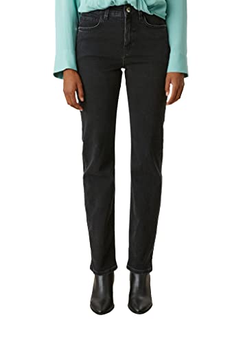 s.Oliver BLACK LABEL Damen 150.10.202.26.180.2110527 Pants, Black Salt And Pep, 34 EU von s.Oliver BLACK LABEL