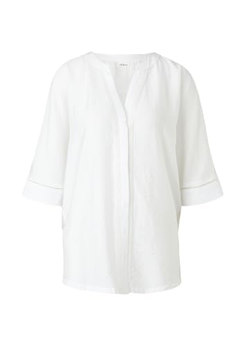 s.Oliver BLACK LABEL Damen 150.10.204.10.101.2117165 Bluse, Creme, 34 von s.Oliver BLACK LABEL