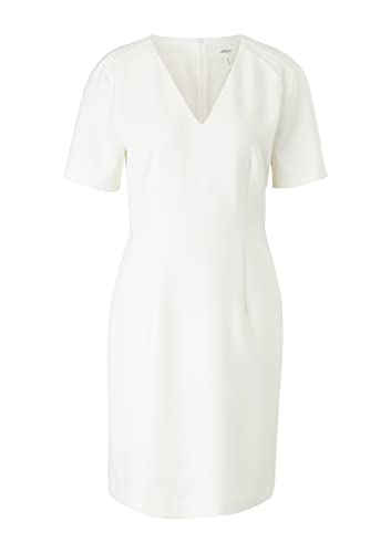s.Oliver BLACK LABEL Damen 150.10.204.20.200.2116956 Kleid, Creme, 34 von s.Oliver BLACK LABEL