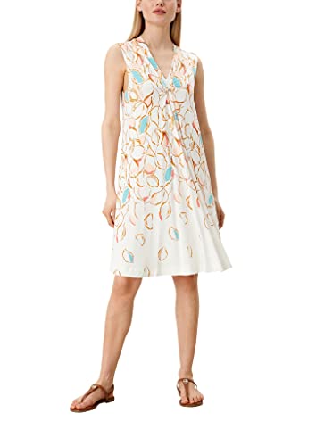 s.Oliver BLACK LABEL Damen 150.10.206.20.200.2115666 Kleid, orange, 34 von s.Oliver BLACK LABEL