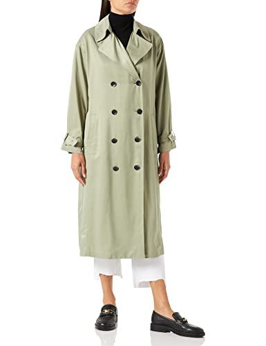 s.Oliver BLACK LABEL Damen 150.12.203.16.151.2110078 Mantel, grün, 46 von s.Oliver BLACK LABEL