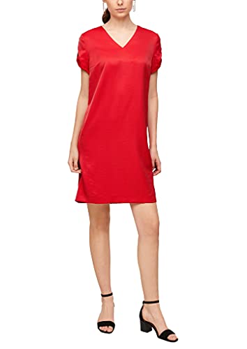 s.Oliver BLACK LABEL Damen 150.14.104.20.200.2105580 Kleid, Rot, 38 von s.Oliver BLACK LABEL