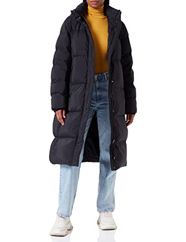 s.Oliver BLACK LABEL Damen 2116446 Daunenmantel, schwarz, 44 von s.Oliver BLACK LABEL