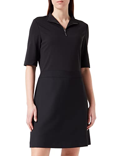 s.Oliver BLACK LABEL Damen 2122285 Kleid, Schwarz, 38 EU von s.Oliver BLACK LABEL