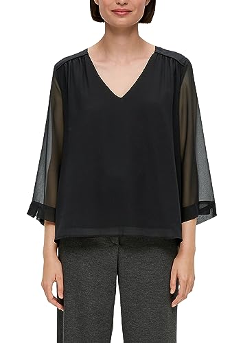 s.Oliver BLACK LABEL Damen 2136584 Bluse 3/4 Arm, schwarz9999, 32 s.Oliver BLACK LABEL Damen 2136584 Bluse 3/4 Arm, schwarz9999, 32 von s.Oliver BLACK LABEL