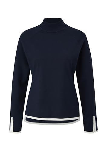 s.Oliver BLACK LABEL Damen 2140483 Pullover mit Stehkragen, 5959, 42 von s.Oliver BLACK LABEL