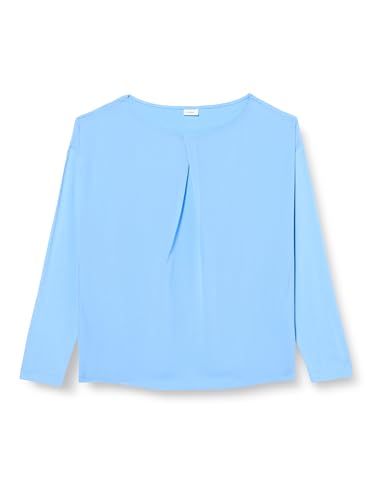 s.Oliver BLACK LABEL Damen 2141013 Langarmshirt, blau 5340, 38 von s.Oliver BLACK LABEL