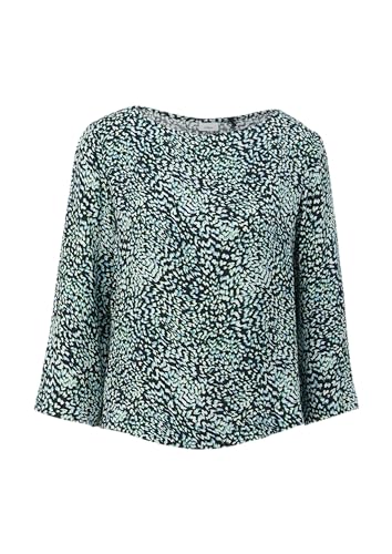 s.Oliver BLACK LABEL Damen 2142693 Bluse Langarm, blau 59A4, 44 von s.Oliver BLACK LABEL