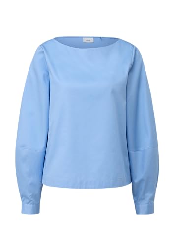 s.Oliver BLACK LABEL Damen 2142724 Bluse Langarm, blau 5340, 42 von s.Oliver BLACK LABEL