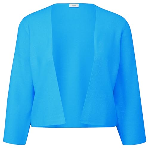 s.Oliver BLACK LABEL Damen 2144664 Strickjacke, Blue Green 6430, 40 s.Oliver BLACK LABEL Damen 2144664 Strickjacke, Blue Green 6430, 40 von s.Oliver BLACK LABEL