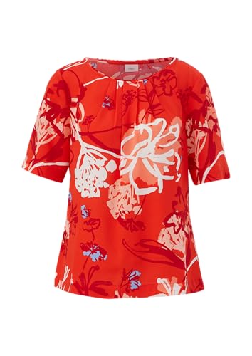 s.Oliver BLACK LABEL Damen 2145008 Bluse Kurzarm mit Allover Print, rot 30A2, 44 s.Oliver BLACK LABEL Damen 2145008 Bluse Kurzarm mit Allover Print, rot 30A2, 44 von s.Oliver BLACK LABEL
