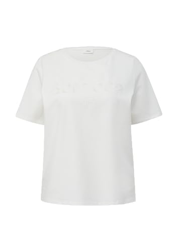 T-Shirt aus Baumwollstretch mit Paillettenstickerei Ecru 42 T-Shirt aus Baumwollstretch mit Paillettenstickerei Ecru 42 von s.Oliver BLACK LABEL