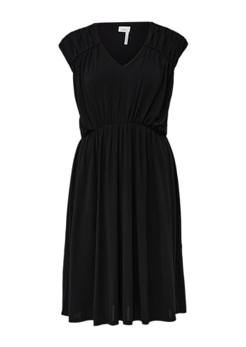 s.Oliver BLACK LABEL Damen 2147398 Kleid kurz, schwarz 9999, 46 von s.Oliver BLACK LABEL
