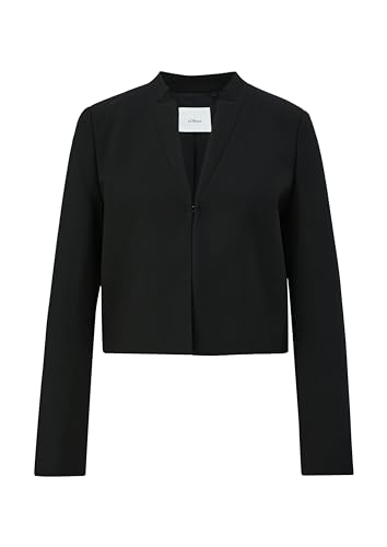 s.Oliver BLACK LABEL Damen 2147835 Cropped Blazer, 9999, 38 von s.Oliver BLACK LABEL