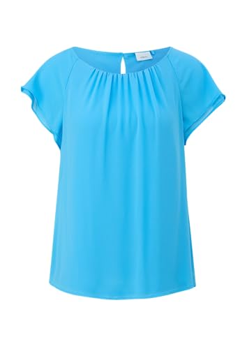 s.Oliver BLACK LABEL Damen 2148126 Chiffon Bluse, blau 6430, 34 s.Oliver BLACK LABEL Damen 2148126 Chiffon Bluse, blau 6430, 34 von s.Oliver BLACK LABEL