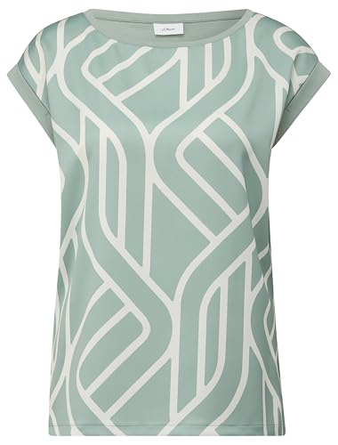 s.Oliver BLACK LABEL Damen 2151855 T-Shirt, Green 72D3, 40 s.Oliver BLACK LABEL Damen 2151855 T-Shirt, Green 72D3, 40 von s.Oliver BLACK LABEL