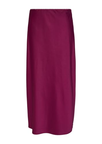 s.Oliver BLACK LABEL Damen 2154070 Maxi Satinrock, 4639, 44 von s.Oliver BLACK LABEL