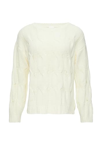 s.Oliver BLACK LABEL Damen 2157957 Pullover mit Zopfmuster, 0700, 40 s.Oliver BLACK LABEL Damen 2157957 Pullover mit Zopfmuster, 0700, 40 von s.Oliver BLACK LABEL
