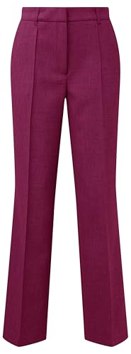 s.Oliver BLACK LABEL Damen 2158135 Hose lang, Wide Leg, 4639, 44 von s.Oliver BLACK LABEL