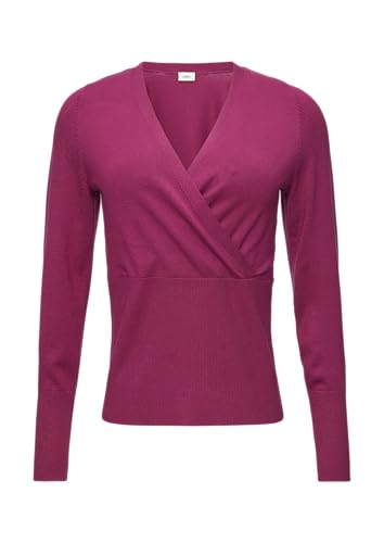 s.Oliver BLACK LABEL Damen 2158920 Pullover in Wickeloptik, 4639, 42 von s.Oliver BLACK LABEL