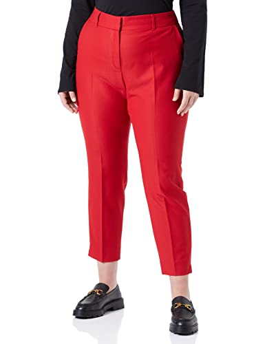 s.Oliver BLACK LABEL Damen 7/8 Hosen 7 8, Rot, 46 EU von s.Oliver BLACK LABEL