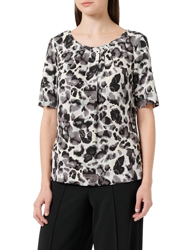 s.Oliver BLACK LABEL Damen Bluse Kurzarm White, 38 von s.Oliver BLACK LABEL