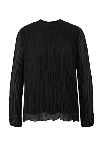 s.Oliver BLACK LABEL Damen Bluse Langarm Black, 38 von s.Oliver BLACK LABEL