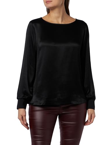 s.Oliver BLACK LABEL Damen Bluse Langarm Black, 40 von s.Oliver BLACK LABEL