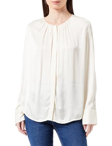 s.Oliver BLACK LABEL Damen Bluse Langarm White, 46 von s.Oliver BLACK LABEL