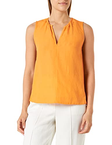 s.Oliver BLACK LABEL Damen Blusen Top, Orange, 38 EU von s.Oliver BLACK LABEL