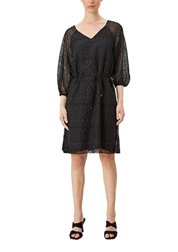 s.Oliver BLACK LABEL Damen Casual Dress, Schwarz, 48 EU von s.Oliver BLACK LABEL