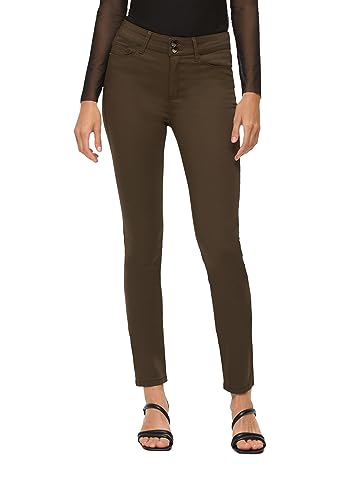 s.Oliver BLACK LABEL Damen Jeans-Hose lang, Izabell Green 48 von s.Oliver BLACK LABEL