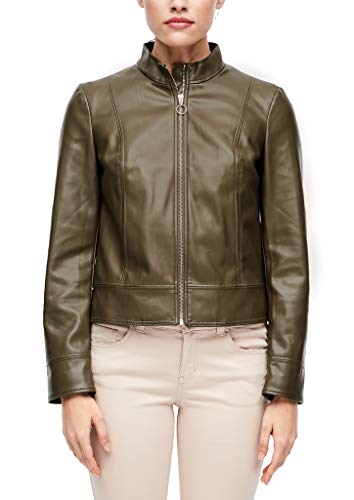 s.Oliver BLACK LABEL Damen Langarm Jacke, Braun (Braun 8546), 36 von s.Oliver BLACK LABEL