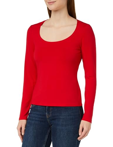 s.Oliver BLACK LABEL Damen Langarmshirt RED, 36 von s.Oliver BLACK LABEL